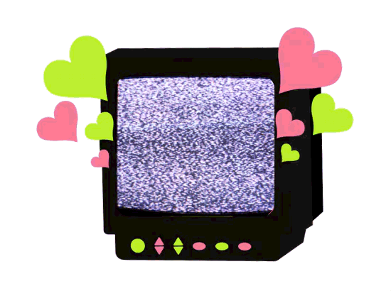 inyim logo w/ tv static
